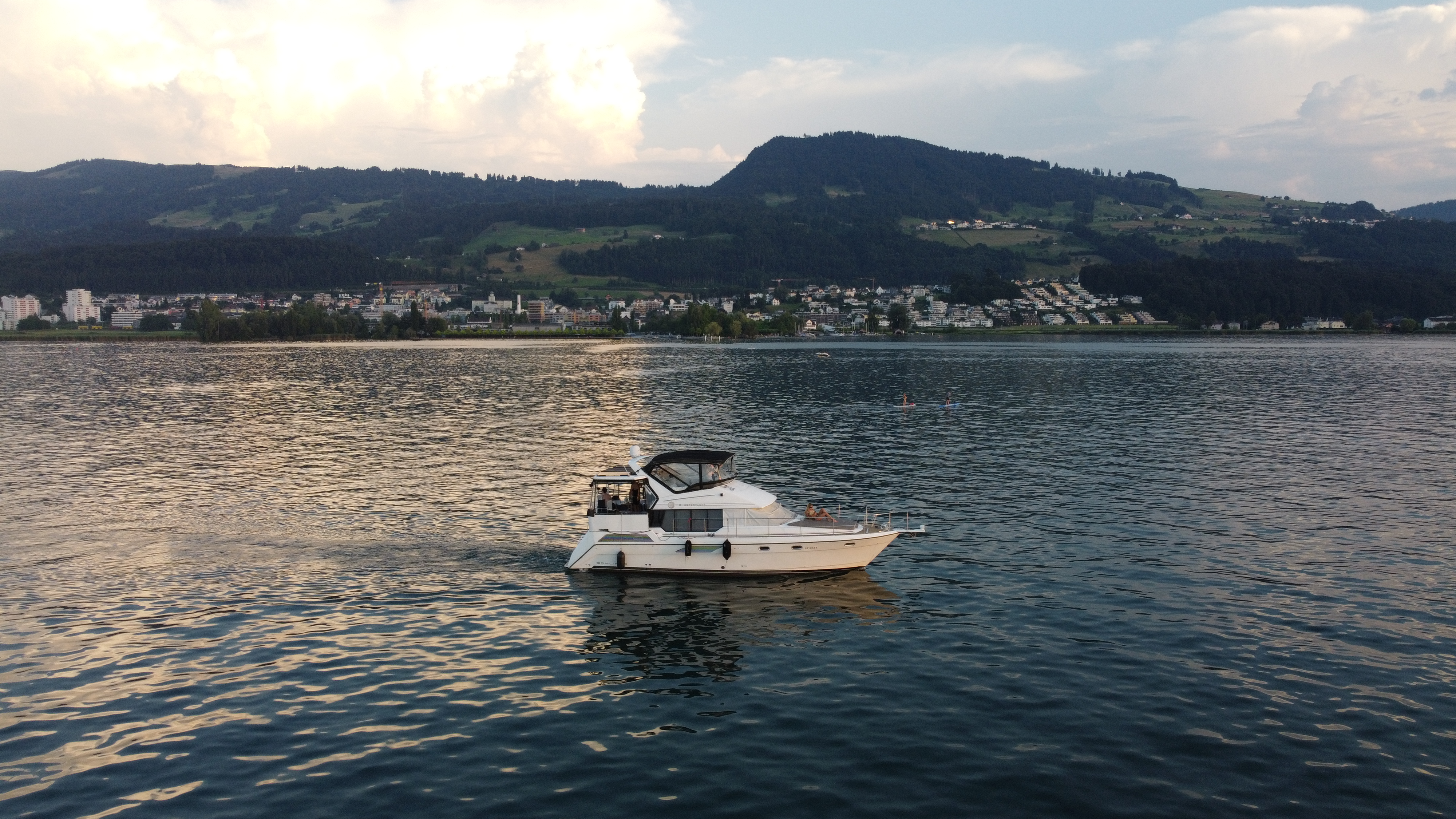 Stimmung an Bord der Yacht Alexandra