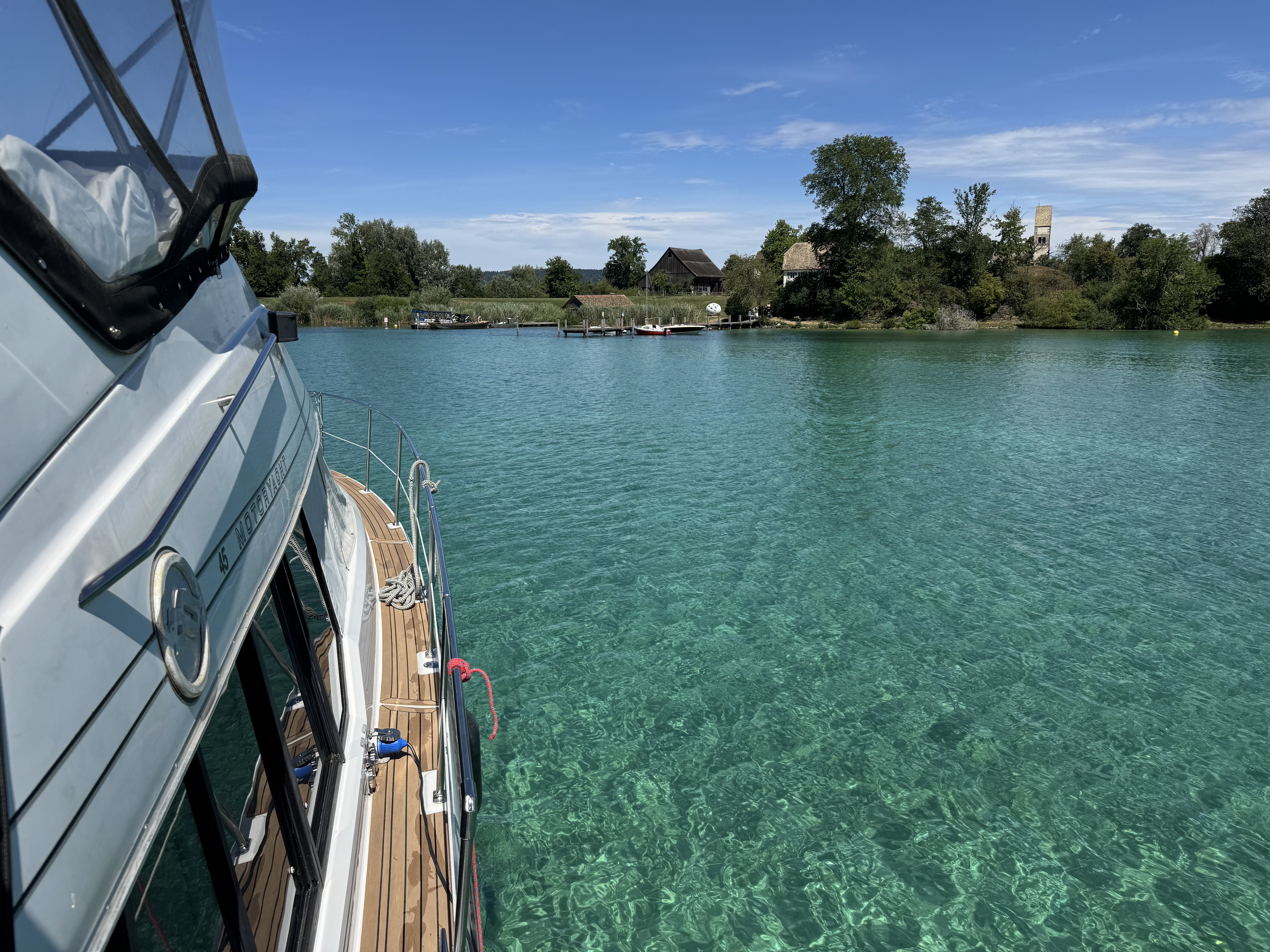 Eindruck an Bord und auf dem Zürichsee