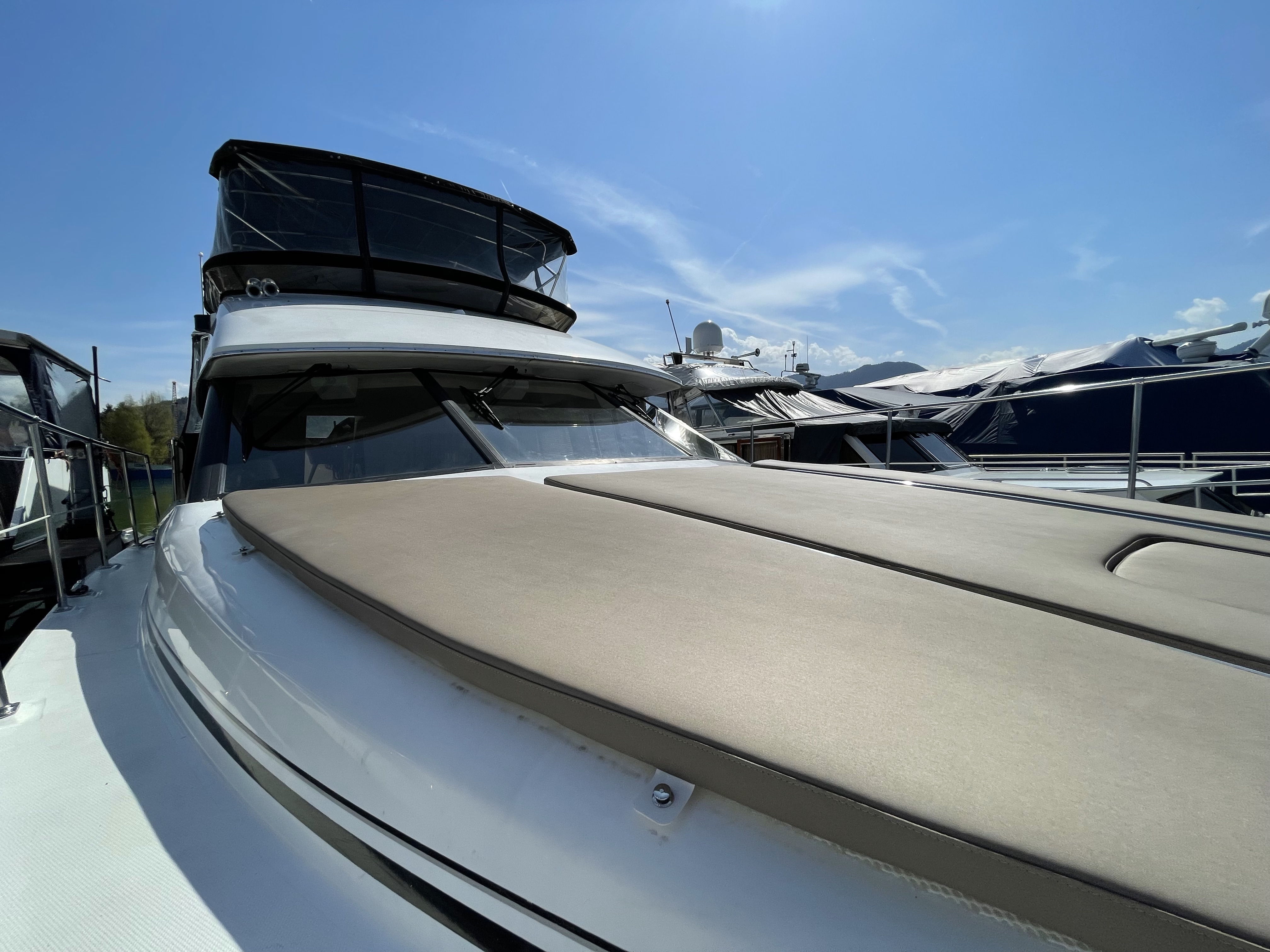 An Bord der Yacht Alexandra auf dem Zürichsee